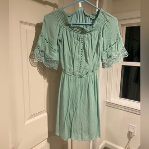 Small Soft Green Summer Dress